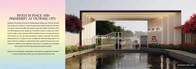 Image of 800 Sq.ft Residential Plot / Land for sale in VR Pearl City, Thirunindravur, Chennai for Rs. 1119200