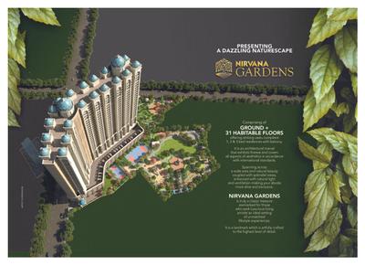 Image of 950 Sq.ft 2 BHK Apartment / Flat for sale in Nirvana Gardens Phase 1 Wing A Ivana, Kalyan West, Kalyan for Rs. 6950000