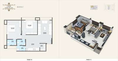 Image of 1035 Sq.ft 2 BHK Apartment / Flat for sale in Ashapura Samanvay Residency, Chandkheda, Ahmedabad for Rs. 4500000