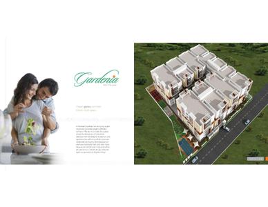 Image of 1883 Sq.ft 3 BHK Apartment / Flat for sale in Hallmark Gardenia, Puppalaguda, Hyderabad for Rs. 16000000