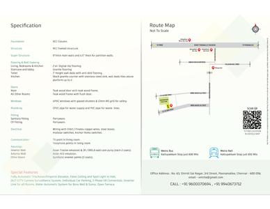 Image of 938 Sq.ft 2 BHK Apartment / Flat for sale in Sai Shanmuga Flats, Kattupakkam, Chennai for Rs. 6753600