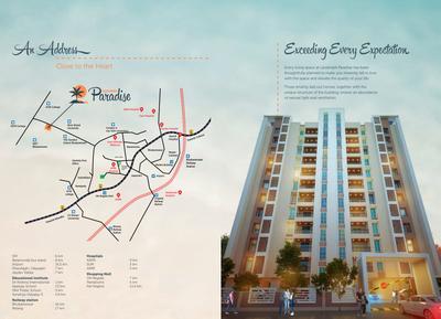 Image of 1351 Sq.ft 3 BHK Apartment / Flat for sale in Sushree Paradise, Kalinga Nagar, Bhubaneswar for Rs. 10000000