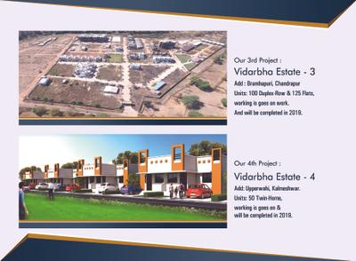 Image of 800 Sq.ft 2 BHK Apartment / Flat for sale in Vidarbha Estate 5, Dewada, Chandrapur for Rs. 2200000