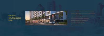 Image of 1028 Sq.ft 2 BHK Apartment / Flat for sale in Kohinoor Viva City, Dhanori, Pune for Rs. 7500000
