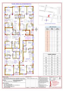 Image of 870 Sq.ft 2 BHK Apartment / Flat for sale in Guru Sree Sai Apartments by Guru Homes, Nalegaon, Ahmednagar for Rs. 3500000