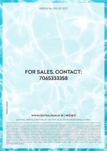 Image of 1530 Sq.ft 3 BHK Apartment / Flat for sale in Central Park Aqua Front Towers, Sector 33, Sohna for Rs. 35200000