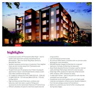 Pristine Grove Brochure 3