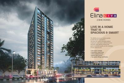 Image of 1150 Sq.ft 2 BHK Apartment / Flat for sale in Elina Liva, Mohammed Wadi, Pune for Rs. 9800000