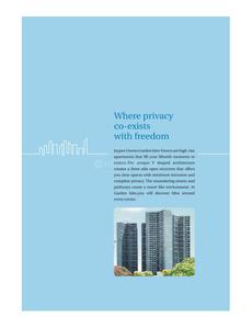 Image of 1840 Sq.ft 3 BHK Apartment / Flat for sale in Jaypee Garden Isles, Sector 133, Noida for Rs. 11800000