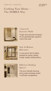 Image of 2134 Sq.ft 3 BHK Apartment / Flat for sale in Sobha City Vista Residences, Sector 108, Gurgaon for Rs. 45000000