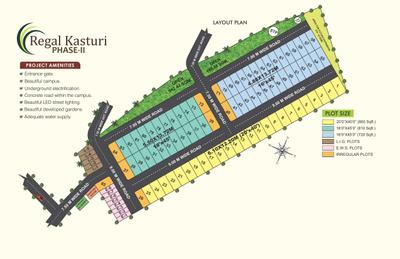 Image of 900 Sq.ft 3 BHK Duplex for sale in Regal Kasturi Phase II, Khajuri Kalan, Bhopal for Rs. 9000000