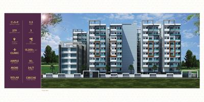 Image of 1372 Sq.ft 3 BHK Apartment / Flat for sale in Skyline Veda, Adibatla, Hyderabad for Rs. 4800000