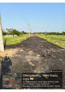 Image of 700 Sq.ft Residential Plot / Land for sale in Nanda Swarna Boomi, Athur, Chennai for Rs. 903000