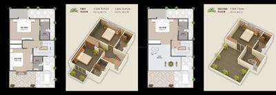 Image of 752 Sq.ft 3 BHK Apartment / Flat for sale in Aangan Palm, Waghodia Road, Vadodara for Rs. 5000000