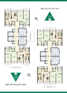 Image of 670 Sq.ft 1 BHK Apartment / Flat for sale in Uptown Ravechi Height, Kamothe, Navi Mumbai for Rs. 7600000