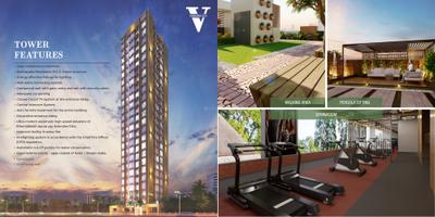 Image of 400 Sq.ft 1 BHK Apartment / Flat for sale in Vrindavan Elite, Vikhroli East, Mumbai for Rs. 8800000