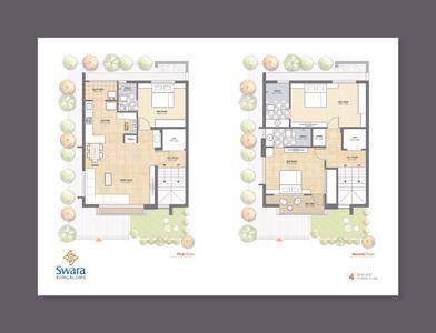 Image of 2700 Sq.ft 4 BHK Villa for sale in Swara Bungalows, Raysan, Gandhinagar for Rs. 41100000