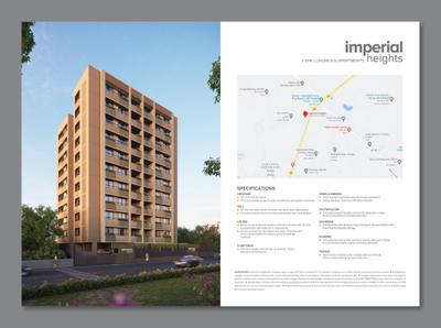 Image of 1755 Sq.ft 3 BHK Apartment / Flat for sale in Ishwar Imperial Heights, Ognaj, Ahmedabad for Rs. 8200000