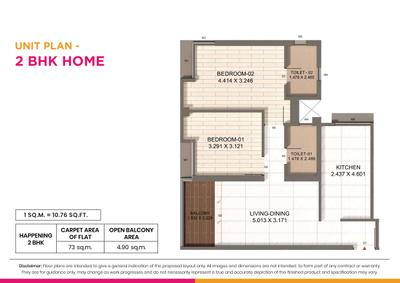 Kumar Parc Residences A2 Brochure 50