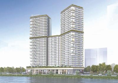 Image of 1017 Sq.ft 1 BHK Apartment / Flat for sale in STELLA, Gujarat International Finance Tec City, Gandhinagar for Rs. 9661500