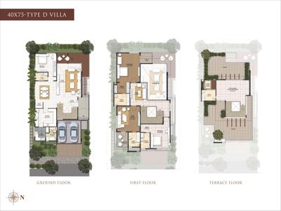 Image of 3920 Sq.ft 4 BHK Villa for sale in NCC Mistywood, Yelahanka, Bengaluru for Rs. 110000000