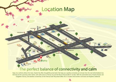 Image of 1056 Sq.ft Residential Plot / Land for sale in VR Kochar Spring, Poonamallee, Chennai for Rs. 5900000