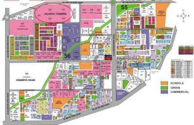Image of 850 Sq.ft 2 BHK Apartment / Flat for sale in Jalvayu Tower, Sector 56, Gurgaon for Rs. 16500000