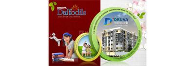 Image of 1515 Sq.ft 3 BHK Apartment / Flat for sale in Druva Daffodils by Druva Infratech, Gunjur Village, Bengaluru for Rs. 14300000
