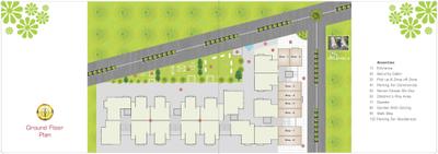 Image of 927 Sq.ft 2 BHK Apartment / Flat for sale in Sai Green Valley 2, Ghuma, Ahmedabad for Rs. 5800000