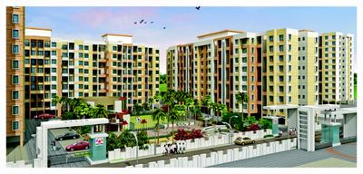Image of 600 Sq.ft 1 BHK Apartment / Flat for sale in Puraniks Kanchan Pushp Society, Kasarvadavali, Thane for Rs. 6300000