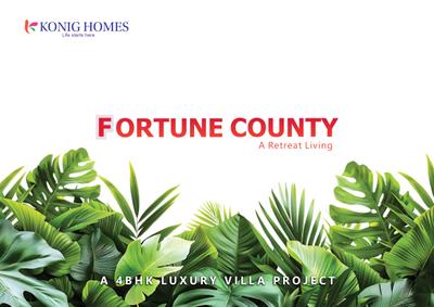 Image of 3200 Sq.ft 4 BHK Villa for sale in Konig Fortune County, Lagumenahalli, Bengaluru for Rs. 33264000
