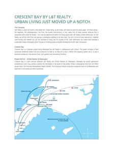 L And T Crescent Bay T5 Brochure 2