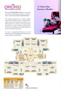 Image of 1000 Sq.ft 2 BHK Apartment / Flat for sale in JVM Orchid, Thane West, Thane for Rs. 13500000