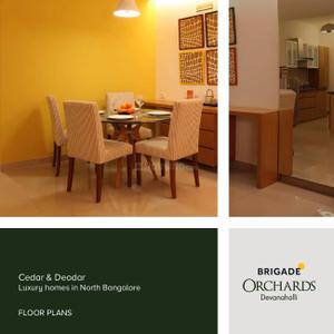 Image of 1300 Sq.ft 2 BHK Apartment / Flat for sale in Brigade Deodar, Boodihal, Bengaluru for Rs. 15000000