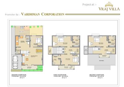 Image of 2250 Sq.ft 4 BHK Villa for sale in Vardhman Vraj Villa, Raysan, Gandhinagar for Rs. 28000000