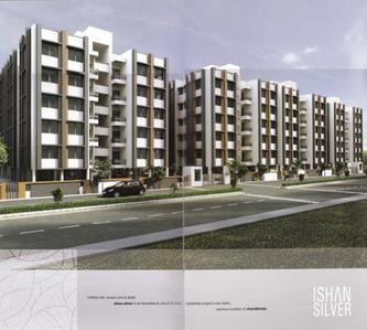Image of 1035 Sq.ft 2 BHK Apartment / Flat for sale in Aakar Ishan Silver, Chandkheda, Ahmedabad for Rs. 5800000