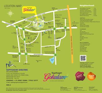 Image of 1522 Sq.ft 3 BHK Apartment / Flat for sale in Sapthagiri Gokulam, K R Puram, Bengaluru for Rs. 11500000