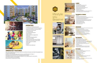 Image of 1180 Sq.ft 3 BHK Apartment / Flat for sale in Amaltas Urban City, Ayodhya Bypass, Bhopal for Rs. 4700000