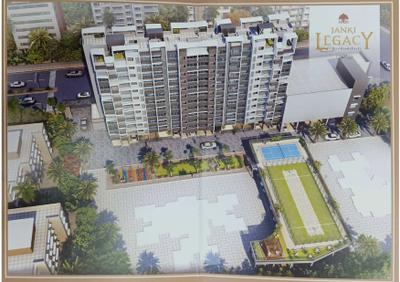 Image of 850 Sq.ft 2 BHK Apartment / Flat for sale in Janki Legacy, Mira Road East, Mira Bhayandar for Rs. 10900000