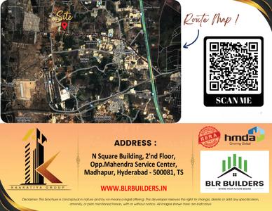Image of 1670 Sq.ft 3 BHK Apartment / Flat for sale in BLR Kaakatiya Diamond Heights, Kollur, Hyderabad for Rs. 8684000