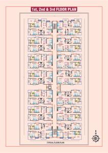 Image of 1371 Sq.ft 3 BHK Apartment / Flat for sale in Winsome Rajeshwar Enclave, Ramkrishan Nagar, Patna for Rs. 6669500