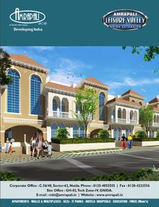 Image of 2525 Sq.ft 4.5 BHK Villa for sale in Amrapali Leisure Valley, Noida Extension, Greater Noida for Rs. 32500000