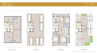 Image of 1555 Sq.ft 3 BHK Builder Floor for sale in Central Park The Orchard, Sector 32, Sohna for Rs. 36000000