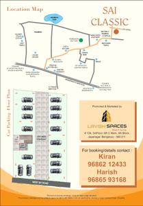 Image of 1400 Sq.ft 3 BHK Apartment / Flat for sale in MG Sai Classic, Gottigere, Bengaluru for Rs. 7500000