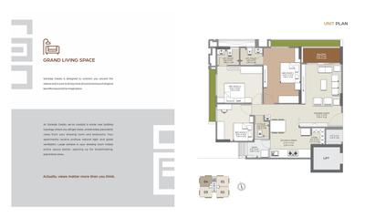Image of 1760 Sq.ft 3 BHK Apartment / Flat for sale in Sankalp Gwala, Shilaj, Ahmedabad for Rs. 9700000