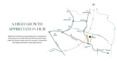 Image of 2400 Sq.ft Residential Plot / Land for sale in IVY County, Gunjur, Bengaluru for Rs. 28509800