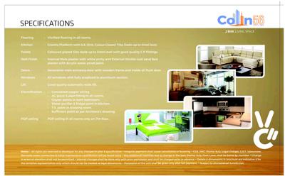Image of 1350 Sq.ft 2 BHK Apartment / Flat for sale in Colin 56, Motera, Ahmedabad for Rs. 6500000