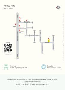 Image of 890 Sq.ft 2 BHK Apartment / Flat for sale in Keerthi Sai Naadha Flats, Porur, Chennai for Rs. 8544000