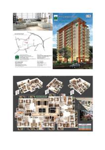 Image of 1600 Sq.ft 3 BHK Apartment / Flat for sale in Marian Promenade, Kadri, Mangalore for Rs. 13000000