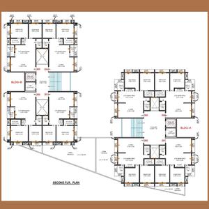 Image of 1233 Sq.ft 2 BHK Apartment / Flat for sale in Omkara Shubham Heights, Sima Nagar, Surat for Rs. 4500000